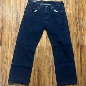 Pendleton Dark Wash Blue Denim Jeans Made In Mexico Sz 35x32